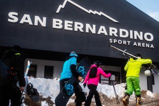 La réouverture des remontées mécaniques du San Bernardino (GR) s'inscrit dans le projet de l'investisseur tessinois Stefano Artioli d'injecter 300 millions de francs dans la station touristique. KEYSTONE/TI-PRESS/Samuel Golay